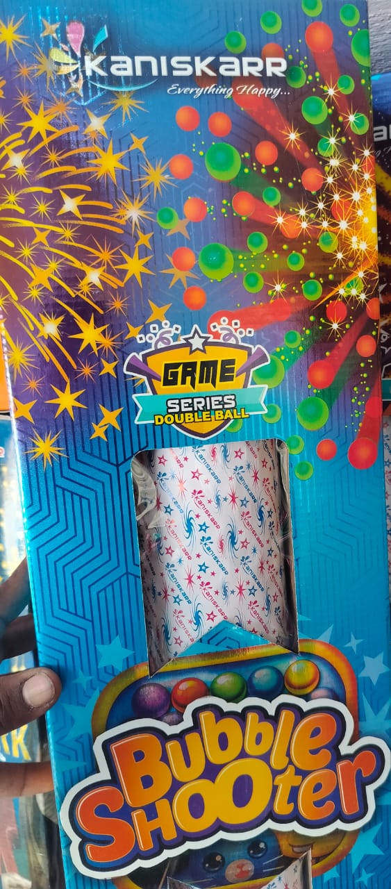 4'' Double Ball Bubble Shooter